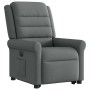 Sillón eléctrico reclinable elevable de tela gris oscuro de , Sillones - Ref: Foro24-3303335, Precio: 355,50 €, Descuento: %