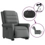 Sillón eléctrico reclinable elevable de tela gris oscuro de , Sillones - Ref: Foro24-3303335, Precio: 355,50 €, Descuento: %