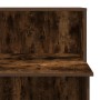 Mostrador de recepción roble ahumado 100x50x103,5 cm de , Escritorios - Ref: Foro24-859028, Precio: 116,28 €, Descuento: %