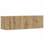 Mueble para TV de pared madera contrachapada artesanal 8 piezas de , Muebles TV - Ref: Foro24-3329012, Precio: 415,07 €, Desc...