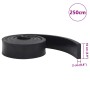 Borde de goma para quitanieves negro 250x10x2 cm de , Quitanieves - Ref: Foro24-4103547, Precio: 43,38 €, Descuento: %