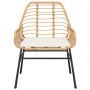 Juego comedor jardín 9 pzas cojines ratán sintético marrón de , Conjuntos de jardín - Ref: Foro24-3334463, Precio: 676,08 €, ...