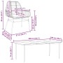 Juego comedor jardín 9 pzas cojines ratán sintético marrón de , Conjuntos de jardín - Ref: Foro24-3334463, Precio: 676,08 €, ...