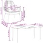 Juego de comedor de jardín 7 pzas con cojines ratán PE marrón de , Conjuntos de jardín - Ref: Foro24-3334461, Precio: 489,00 ...