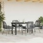 Juego de comedor jardín 5 piezas cojines ratán sintético negro de , Conjuntos de jardín - Ref: Foro24-3334564, Precio: 377,46...