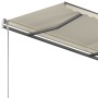 Toldo de pie retráctil manual crema 350x250 cm de vidaXL, Toldos - Ref: Foro24-3069717, Precio: 349,40 €, Descuento: %
