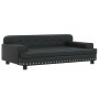 Sofá para niños de cuero sintético negro 90x53x30 cm de , Mobiliario para bebés y niños pequeños - Ref: Foro24-3196287, Preci...
