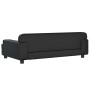 Sofá para niños de cuero sintético negro 90x53x30 cm de , Mobiliario para bebés y niños pequeños - Ref: Foro24-3196287, Preci...