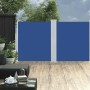 Toldo lateral retráctil azul 170x600 cm de , Sombrillas - Ref: Foro24-48470, Precio: 180,86 €, Descuento: %