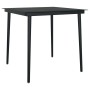 Set comedor jardín 3 pzas cojines ratán sintético vidrio negro de , Conjuntos de jardín - Ref: Foro24-3334513, Precio: 239,04...