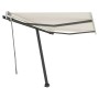 Toldo de pie retráctil manual crema 300x250 cm de vidaXL, Toldos - Ref: Foro24-3069697, Precio: 367,89 €, Descuento: %