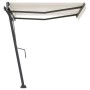 Toldo de pie retráctil manual crema 300x250 cm de vidaXL, Toldos - Ref: Foro24-3069697, Precio: 367,89 €, Descuento: %
