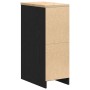 Armario de almacenamiento para garaje negro 30x51x85 cm de , Armarios industriales - Ref: Foro24-860527, Precio: 41,83 €, Des...