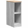 Armario de garaje de madera maciza pino gris Sonoma 30x51x85 cm de , Armarios industriales - Ref: Foro24-860531, Precio: 49,0...