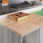 Armario de garaje de madera maciza pino gris Sonoma 30x51x85 cm de , Armarios industriales - Ref: Foro24-860531, Precio: 49,0...