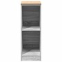 Armario de garaje de madera maciza pino gris Sonoma 30x51x85 cm de , Armarios industriales - Ref: Foro24-860531, Precio: 49,0...