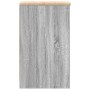 Armario de garaje de madera maciza pino gris Sonoma 30x51x85 cm de , Armarios industriales - Ref: Foro24-860531, Precio: 49,0...
