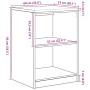 Armario de almacenamiento para garaje roble marrón 60x51x85 cm de , Armarios industriales - Ref: Foro24-860550, Precio: 69,31...