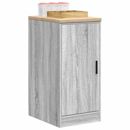 Armario de garaje de madera maciza pino gris Sonoma 40x51x85 cm de , Armarios industriales - Ref: Foro24-860567, Precio: 61,5...