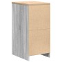 Armario de garaje de madera maciza pino gris Sonoma 40x51x85 cm de , Armarios industriales - Ref: Foro24-860567, Precio: 61,5...