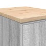 Armario de garaje de madera maciza pino gris Sonoma 40x51x85 cm de , Armarios industriales - Ref: Foro24-860567, Precio: 61,5...