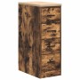 Armario de almacenamiento para garaje roble ahumado 30x51x85 cm de , Armarios industriales - Ref: Foro24-860584, Precio: 69,6...