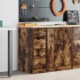 Armario de almacenamiento para garaje roble ahumado 30x51x85 cm de , Armarios industriales - Ref: Foro24-860584, Precio: 69,6...
