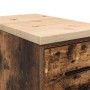 Armario de almacenamiento para garaje roble ahumado 30x51x85 cm de , Armarios industriales - Ref: Foro24-860584, Precio: 69,6...