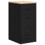 Armario de almacenamiento para garaje negro 40x51x85 cm de , Armarios industriales - Ref: Foro24-860590, Precio: 84,18 €, Des...