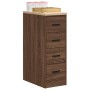 Armario de almacenamiento para garaje roble marrón 30x51x85 cm de , Armarios industriales - Ref: Foro24-860586, Precio: 70,79...