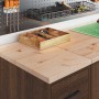 Armario de almacenamiento para garaje roble marrón 30x51x85 cm de , Armarios industriales - Ref: Foro24-860586, Precio: 70,79...