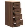 Armario de almacenamiento para garaje roble marrón 30x51x85 cm de , Armarios industriales - Ref: Foro24-860586, Precio: 70,79...