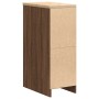 Armario de almacenamiento para garaje roble marrón 30x51x85 cm de , Armarios industriales - Ref: Foro24-860586, Precio: 70,79...