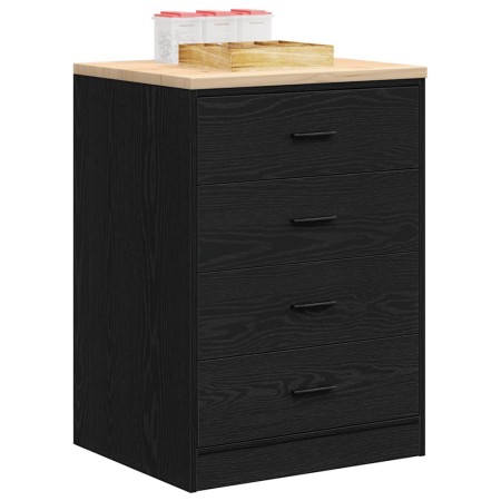 Armario de almacenamiento para garaje negro 60x51x85 cm de , Armarios industriales - Ref: Foro24-860599, Precio: 117,94 €, De...