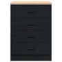 Armario de almacenamiento para garaje negro 60x51x85 cm de , Armarios industriales - Ref: Foro24-860599, Precio: 117,94 €, De...