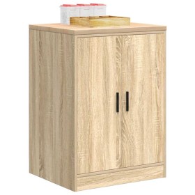 Armario de almacenamiento para garaje Roble Sonoma 60x51x85 cm de , Armarios industriales - Ref: Foro24-860573, Precio: 107,2...