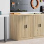Armario de almacenamiento para garaje Roble Sonoma 60x51x85 cm de , Armarios industriales - Ref: Foro24-860573, Precio: 107,2...