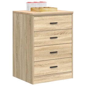 Armario de almacenamiento para garaje Roble Sonoma 60x51x85 cm de , Armarios industriales - Ref: Foro24-860600, Precio: 96,16...