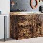 Armario de almacenamiento para garaje roble ahumado 60x51x85 cm de , Armarios industriales - Ref: Foro24-860602, Precio: 110,...