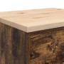 Armario de almacenamiento para garaje roble ahumado 60x51x85 cm de , Armarios industriales - Ref: Foro24-860602, Precio: 110,...