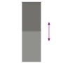 Estor Enrollable Opaco gris 55x175 cm Tela Ancho 55,7 cm de , Persianas y estores - Ref: Foro24-4011146, Precio: 16,18 €, Des...