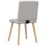 Sillas de comedor 4 uds tela gris nube de , Sillas de comedor - Ref: Foro24-3315230, Precio: 199,30 €, Descuento: %