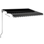 Toldo de pie automático gris antracita 300x250 cm de vidaXL, Toldos - Ref: Foro24-3069709, Precio: 453,34 €, Descuento: %