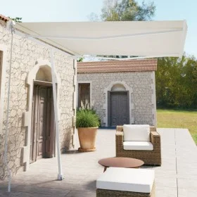 Toldo de pie automático crema 300x250 cm de vidaXL, Toldos - Ref: Foro24-3069507, Precio: 421,19 €, Descuento: %