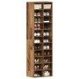Mueble zapatero de madera ingeniería 54x34x183cm de , Zapateros y organizadores de calzado - Ref: Foro24-859384, Precio: 174,...