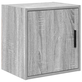 Armario de pared para garaje madera de ingeniería gris sonoma de , Armarios industriales - Ref: Foro24-860635, Precio: 36,08 ...