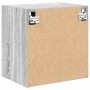 Armario de pared para garaje madera de ingeniería gris sonoma de , Armarios industriales - Ref: Foro24-860635, Precio: 36,08 ...