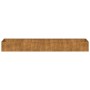 Jardinera oxidada acero corten 360x80x40 cm de , Maceteros y jardineras - Ref: Foro24-860772, Precio: 189,29 €, Descuento: %