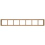 Jardinera oxidada acero corten 360x80x40 cm de , Maceteros y jardineras - Ref: Foro24-860772, Precio: 189,29 €, Descuento: %