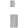Armarios 2 uds para garaje madera ingeniería gris sonoma de , Armarios industriales - Ref: Foro24-3328283, Precio: 100,42 €, ...